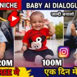 AI Baby Dialogue Video बनाने का तरीका Instagram Reels के लिए free AI tool से
